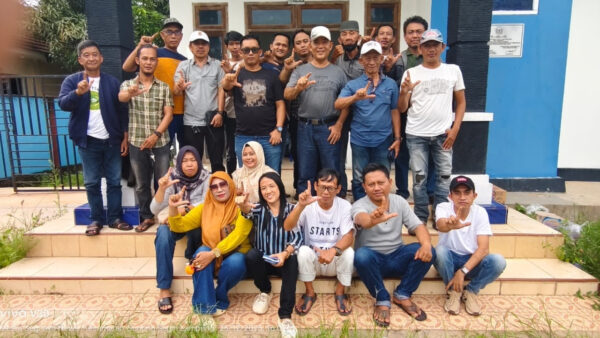 Wartawan Lampung Tengah menggelar rapat rencana aksi terkait anggaran publikasi APBD 2026