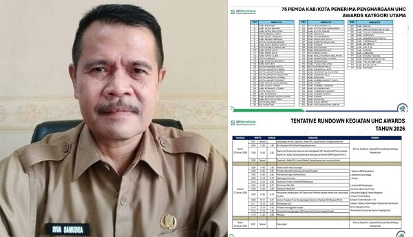 Aceh Selatan Raih Peringkat Tiga Nasional UHC Award 2026