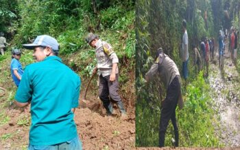 Bhabinkamtibmas Polsek Carita Hadir di Tengah