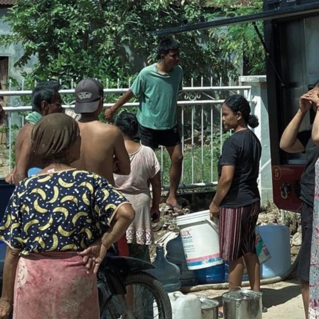 Brimob Polda Sumut Hadirkan Air Bersih, Bangkitkan Harapan Warga Sibuluan Nauli