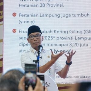 Coffee Morning Bersama Dunia Usaha, Gubernur Lampung Ungkap PDRB 2024 Tembus Rp483 Triliun