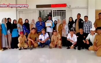 Desa Jayasampurna Desa Berkinerja Terbaik