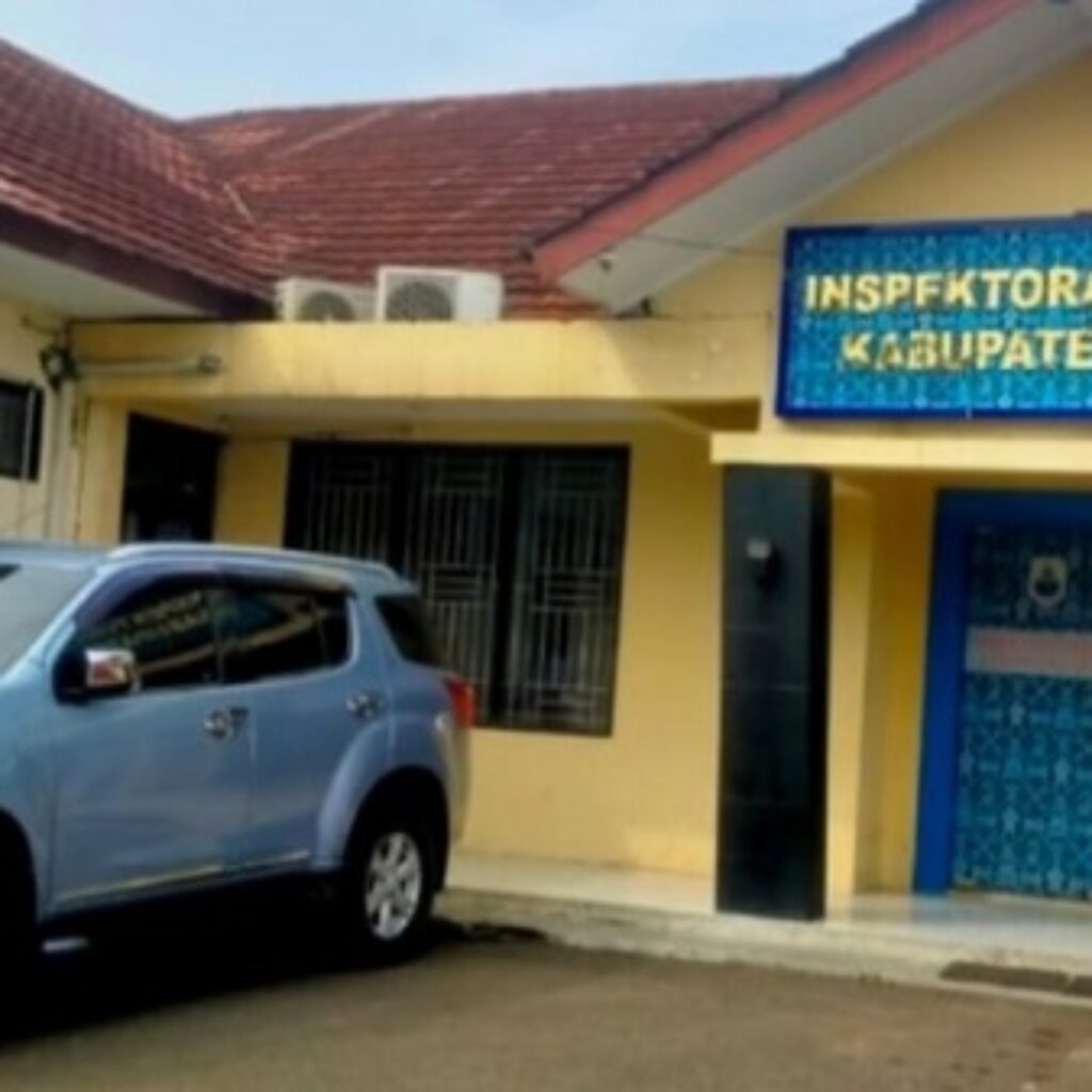 Inspektorat Lebak Selidiki Dugaan Penyimpangan Jalan Usaha Tani Desa Cikeusik