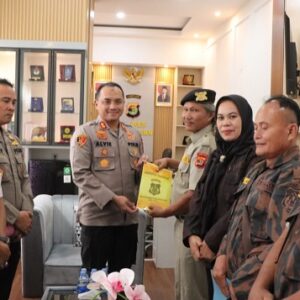 KBPP POLRI Resor Pesawaran Jalin Sinergitas dengan Kapolres Pesawaran