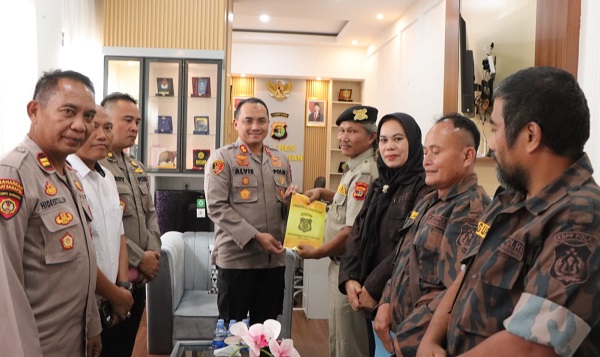 KBPP POLRI Resor Pesawaran Jalin Sinergitas dengan Kapolres Pesawaran