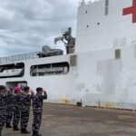 KRI dr. Wahidin Sudirohusodo-991 Berlayar dari Bitung, Dukung Operasi Kemanusiaan TNI AL di Kepulauan Sitaro