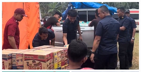 Kalapas Lhokseumawe Pimpin Pengobatan Gratis dan Penyaluran Bansos