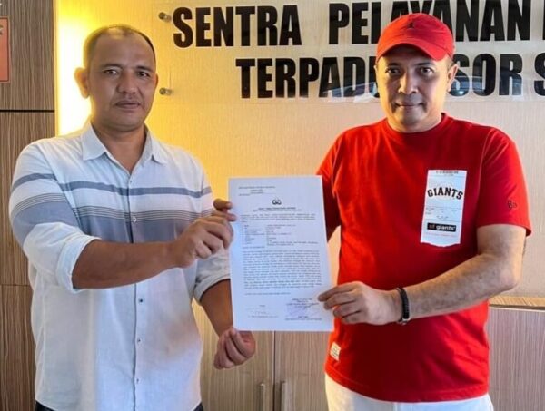 Kaperwil Mitrapol Aceh Laporkan Dugaan Pemalsuan Dokumen Pencairan Proyek RSUD Sabang ke Polres Sabang