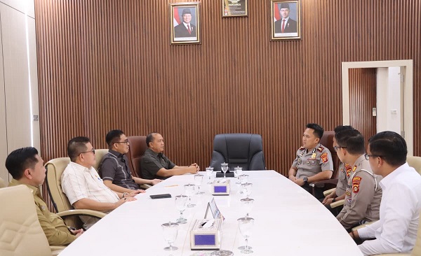 Kapolres Muba Jalin Silaturahmi dengan DPRD