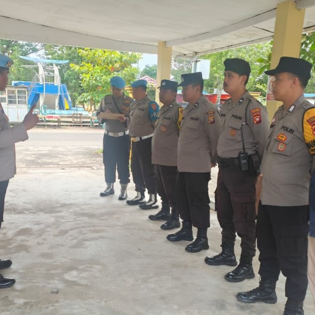 Kasipropam Polres Ketapang Perketat Disiplin: Gaktiblin Cek Urine dan Administrasi di 3 Polsek