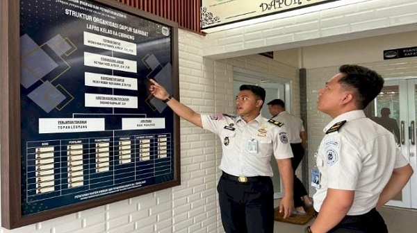 Lapas Cibinong Jadi Rujukan Pengelolaan Dapur Sehat