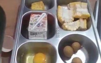 Menu Makan Bergizi Gratis di SMA Negeri 1 Cigemblong