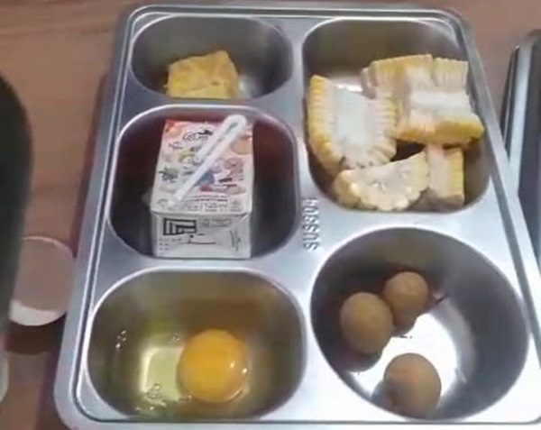 Menu Makan Bergizi Gratis di SMA Negeri 1 Cigemblong