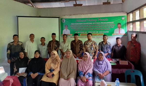 Musyawarah Gampong Khusus Air Pinang