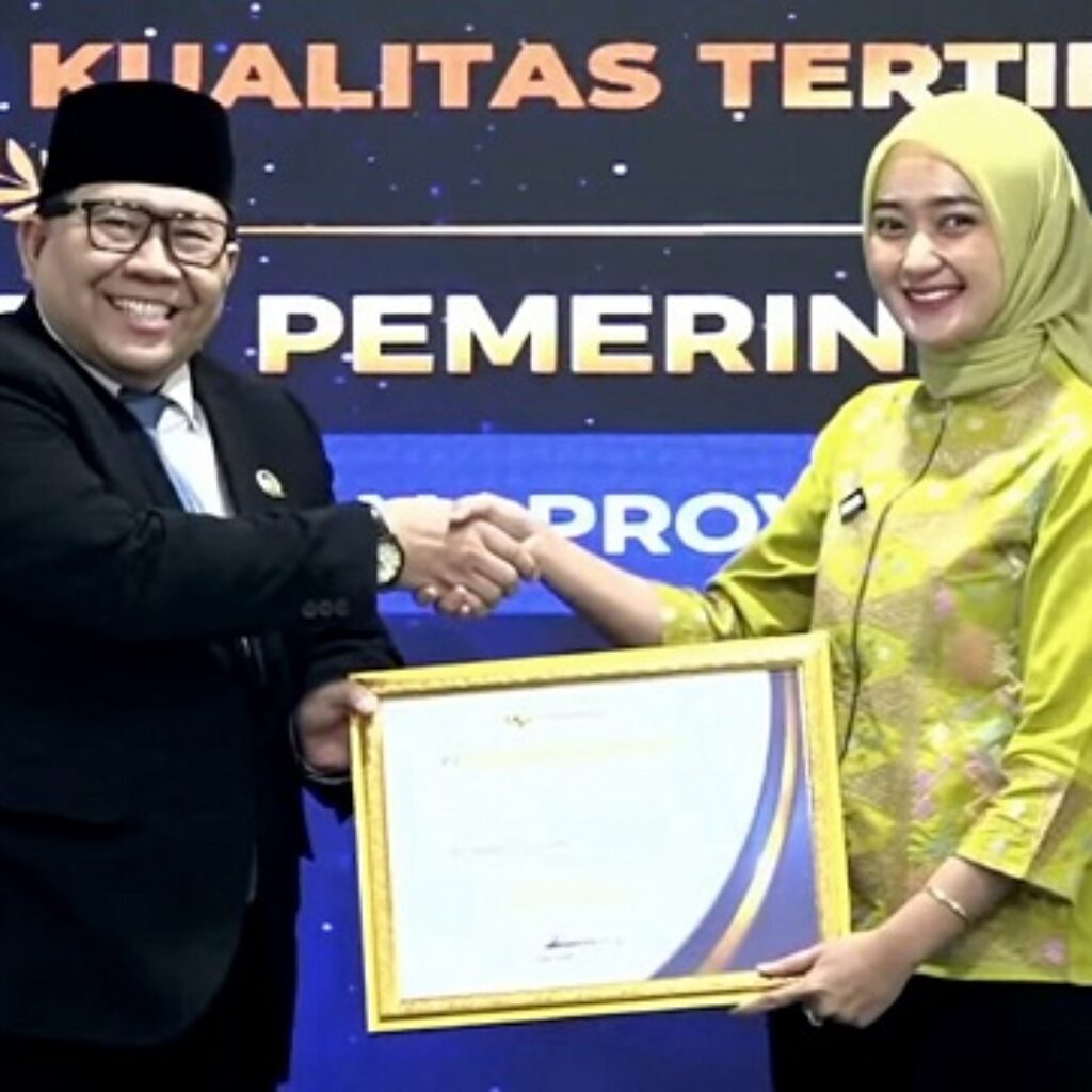 Prestasi Nasional, Pemprov Lampung Raih Predikat Kualitas Tertinggi Penilaian Maladministrasi 2025