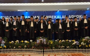 Peradi SAI Lantik 73 Advokat Jakarta Utara dan Selatan, Tegaskan Etika dan Integritas Profesi