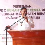 Resmikan RS Cenka, Plt Bupati Bekasi Tegaskan Pasien Tanpa BPJS Tetap Wajib Dilayani
