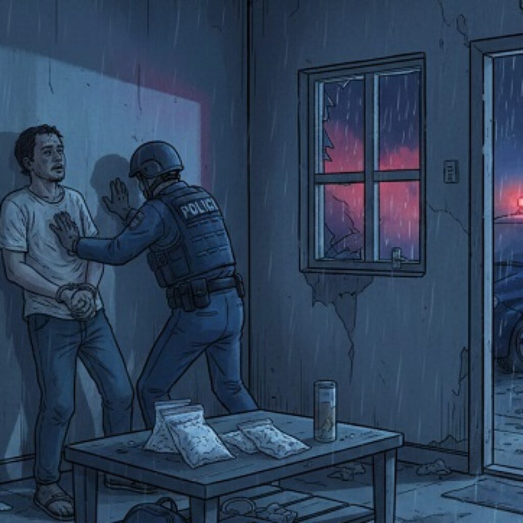 Amankan Seorang Pria di Nanga Tayap, Polisi Sita Puluhan Gram Sabu dari Rumah Kontrakan