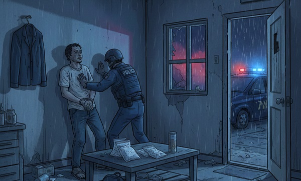 Polisi Sita Puluhan Gram Sabu dari Rumah Kontrakan