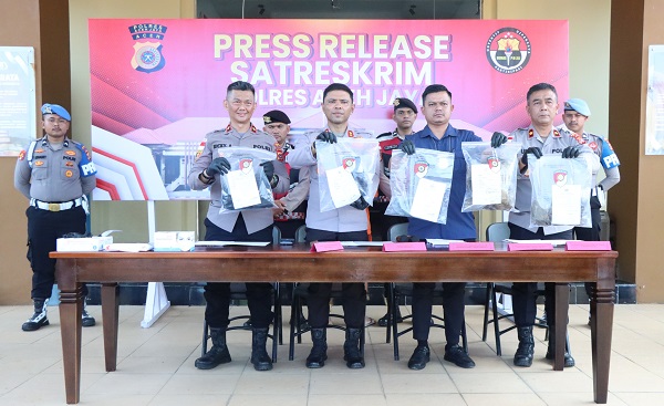 Polres Aceh Jaya Ungkap Kasus Pembunuhan di Sampoiniet