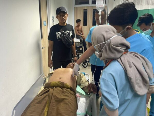 Respon cepat, anggota Polsek Labuan amankan terduga pelaku penusukan.