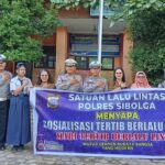 Sat Lantas Polres Sibolga Gelar Police Goes to School di SMPN 2, Edukasi Disiplin Lalu Lintas Sejak Dini