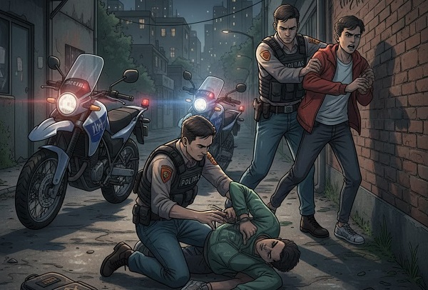 Tim Gabungan Jatanras Polda Sumut Amankan Dua Remaja Terduga Pelaku Begal