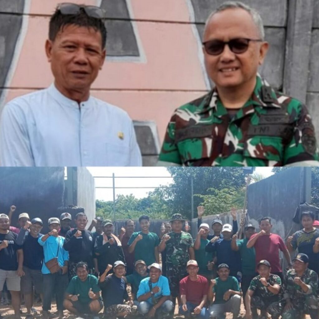 Tim Wasrik Kodam III/Siliwangi Tinjau Pembangunan Gerai Koperasi Merah Putih Desa Maja Baru Lebak