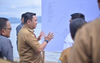 Wabup Pesawaran Hadiri Ground Breaking Kampung Nelayan