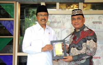 Wali Kota Metro Bertemu Mensos RI