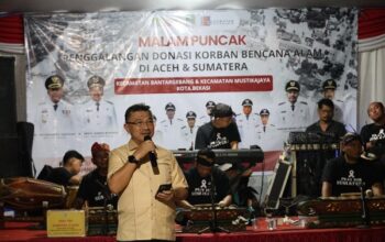 Warga Bantargebang–Mustikajaya Bekasi Bantu Korban Bencana