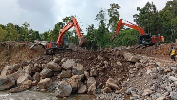 Penanganan banjir bandang Agam oleh Kementerian Pekerjaan Umum