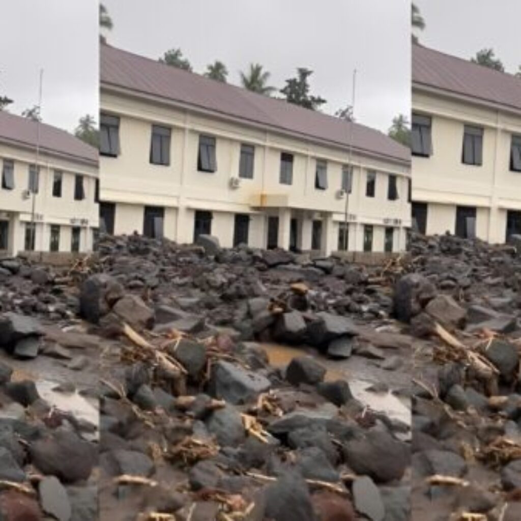 Banjir Bandang Terjang Pulau Siau, Kementerian PU Kerahkan Alat Berat