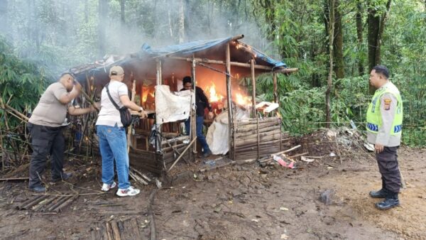 Polisi gerebek sarang narkoba di Sibolangit