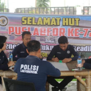 HUT ke-72 Labfor Polri, Donor Darah Jadi Simbol Keadilan dan Kemanusiaan