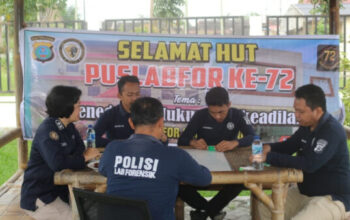 HUT ke-72 Labfor Polri, Donor Darah Jadi Simbol Keadilan dan Kemanusiaan