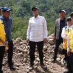 Menteri PU Dody Hanggodo meninjau infrastruktur Aceh terdampak bencana
