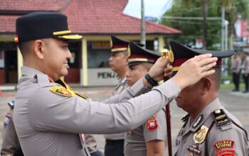 Upacara kenaikan pangkat Polda Sumut periode 1 Januari 2026 di Lapangan KS Tubun