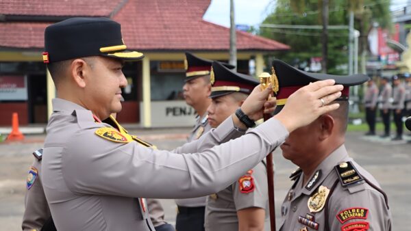 Upacara kenaikan pangkat Polda Sumut periode 1 Januari 2026 di Lapangan KS Tubun