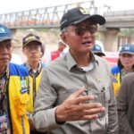 Menteri PU meninjau Jembatan Krueng Tingkeum di Bireuen Aceh