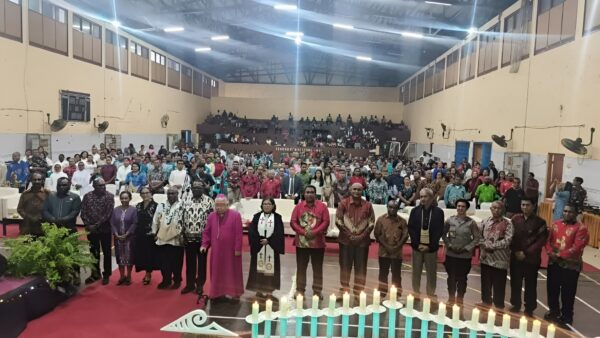 Polres Merauke menghadiri Natal bersama ASN TNI dan masyarakat