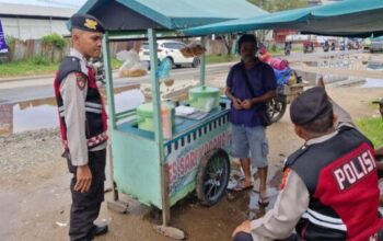 Patroli Presisi Polres Ketapang di pusat Kota Ketapang