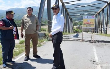 Penanganan banjir bandang Aceh dan perbaikan jembatan nasional