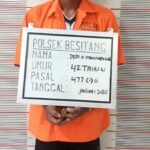 Polisi mengamankan pelaku pencurian motor di Besitang Langkat
