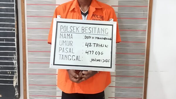 Polisi mengamankan pelaku pencurian motor di Besitang Langkat