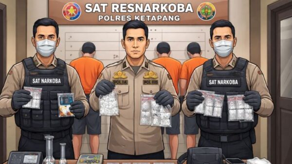Pengungkapan narkoba Ketapang oleh Satuan Narkoba Polres Ketapang