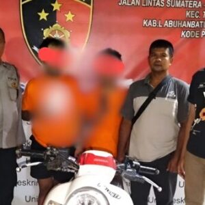 Jambret Mahasiswa di Torgamba, Dua Pelaku Ditangkap Kurang dari 12 Jam