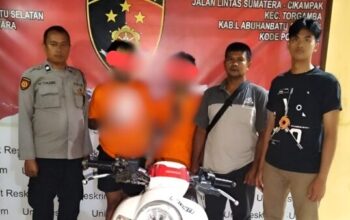 Polisi mengamankan pelaku penjambretan di Torgamba Labuhanbatu Selatan