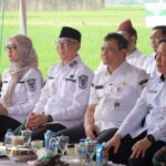 Gubernur Lampung mengikuti pengumuman swasembada pangan nasional oleh Presiden Prabowo