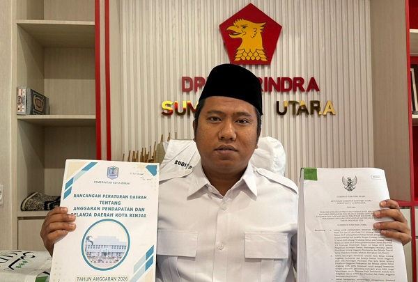 Anggota DPRD Binjai Pertanyakan Pergeseran APBD 2026 Rp4 Miliar